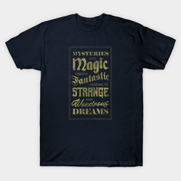 Mysteries and Magic T-Shirt by Heyday Threads